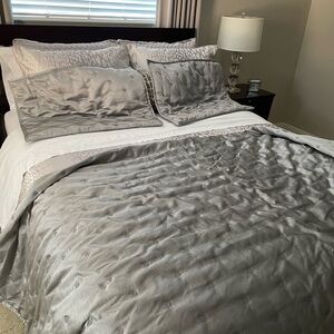 Hotel Collection Glint coverlet & shams set